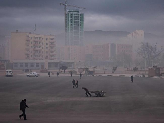 The city of Rason in 2017. Picture: AFP