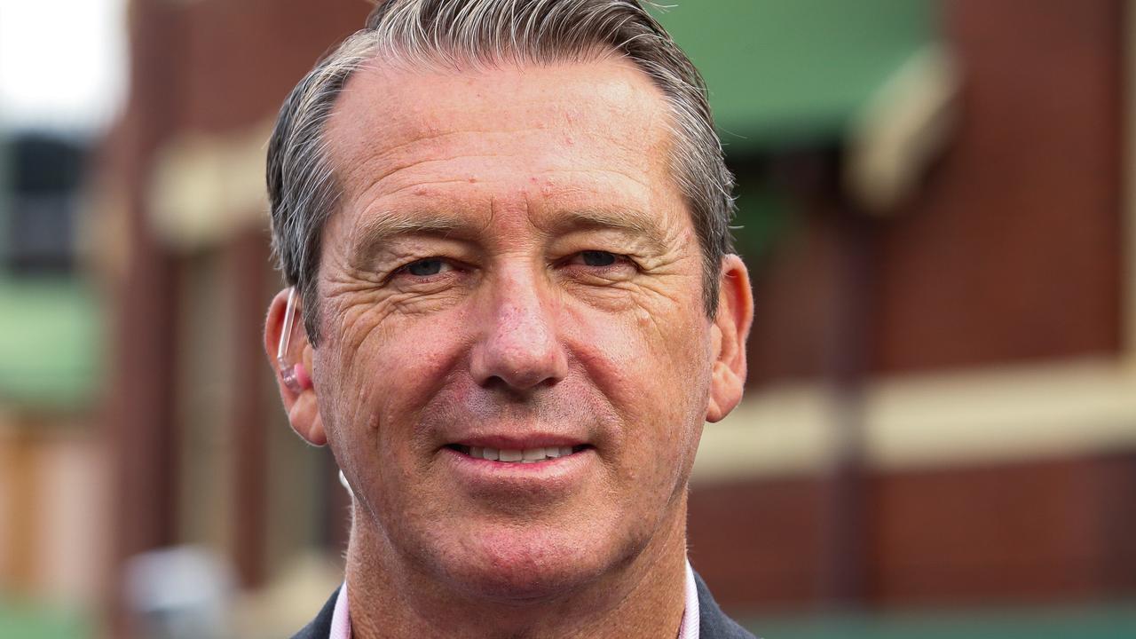 McGrath Foundation president and co-founder Glenn McGrath will join Health Minister Mark Butler in unveiling the government $166m funding into cancer recovery. Picture: NCA NewsWire/ Gaye Gerard