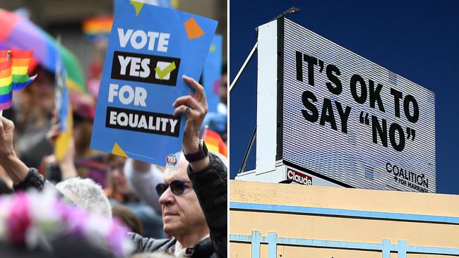 Great divide: At 10am this morning, we will know if it’s Yes or No.