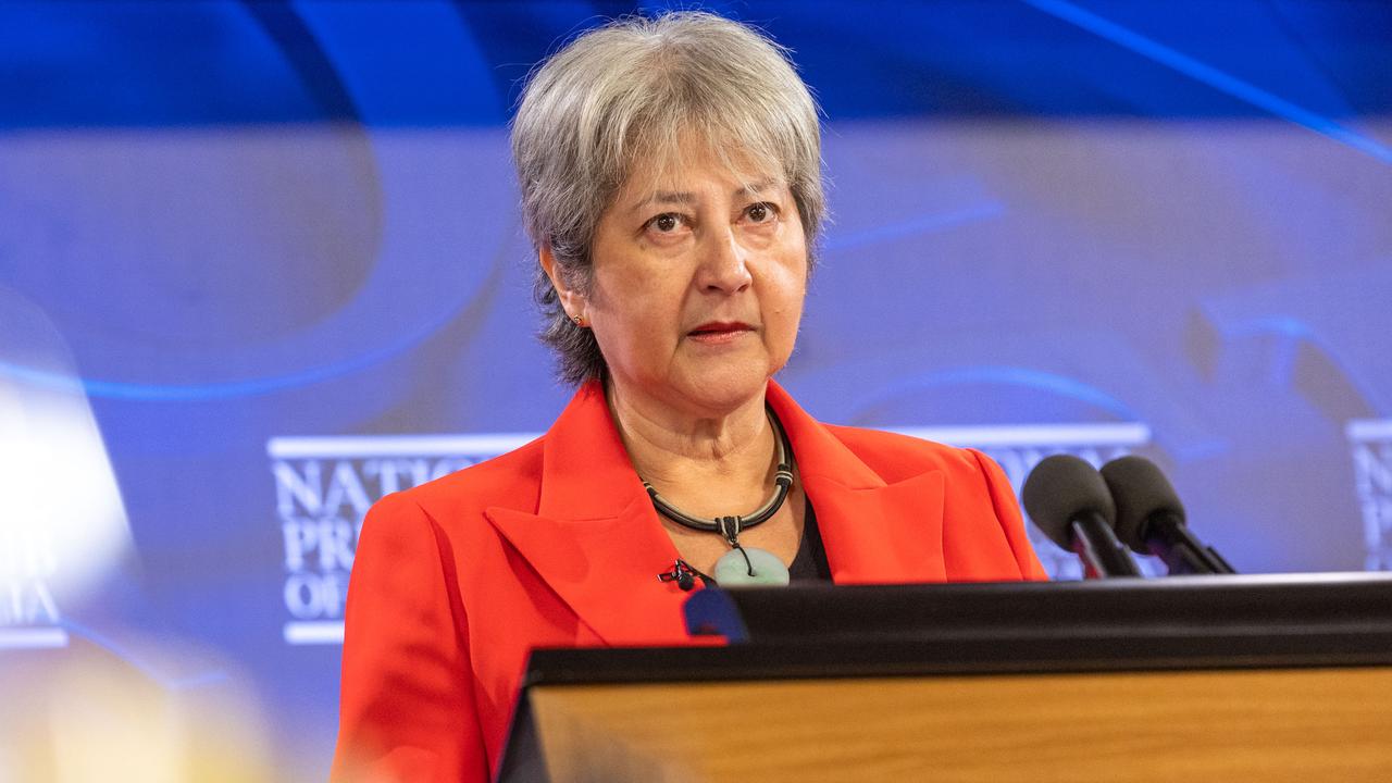 British High Commissioner Vicki Treadell addressed the National Press Club in Canberra. Picture: NCA NewsWire / Gary Ramage