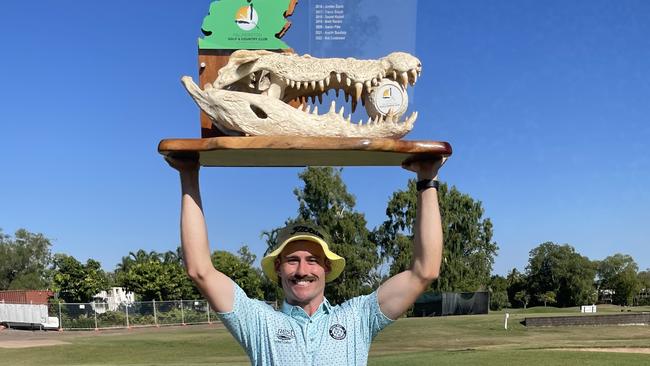 NT PGA Championship winner Daniel Gale. Picture: Max Hatzoglou