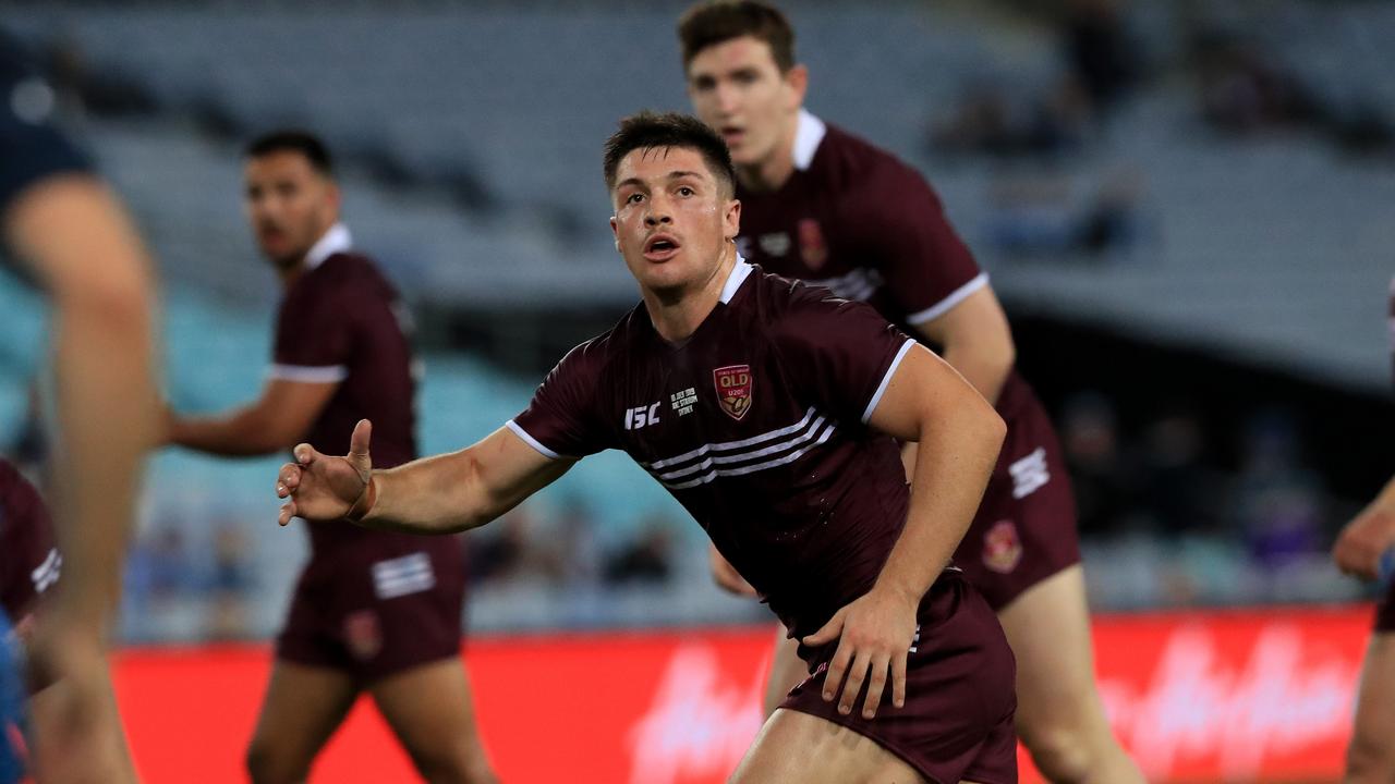 Cory Paix in action during the NSW V Qld Under 20's game at ANZ Stadium in Sydney. Pics Adam Head