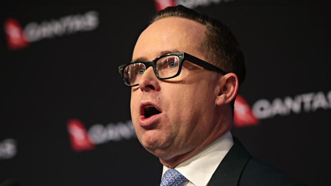 Qantas chief executive Alan Joyce. Picture: Adam Yip