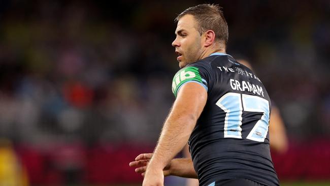 Wade Graham made a seamless return to Origin. Image: AAP Image/Richard Wainwright