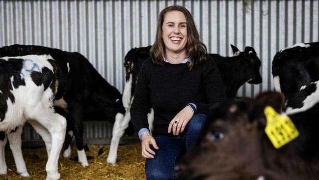 Young Dairy Leader Award winner Renata Cumming. Picture: Nicole Cleary