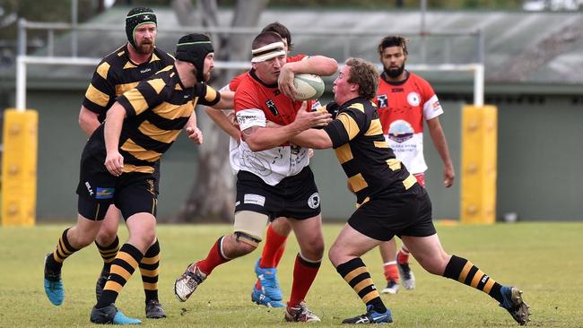 Iluka Cossacks in their 17-7 win over Tenterfield last season. The Cossacks started this year’s President’s Cup campaign with a win over SCU.