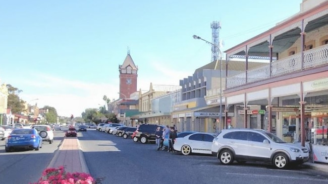 Argent St, Broken Hill. Picture: Google Earth