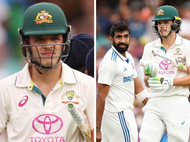 Australian cricket greats are urging Sam Konstas to cool his jets.