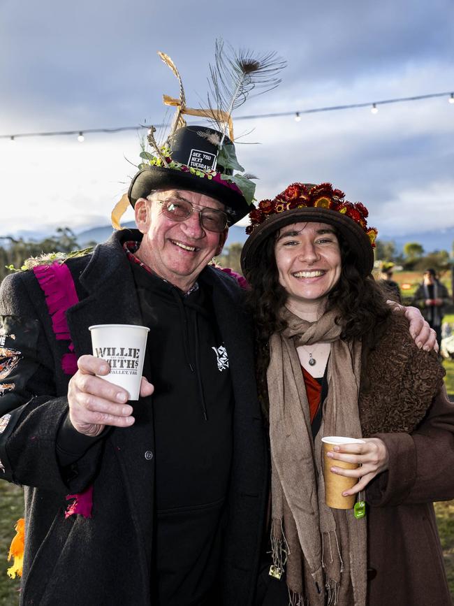 Willie Smith's Midwinter Festival Huonville - Michael Mitchell and Tasha Zappele. Picture: Caroline Tan