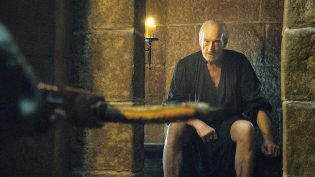 Scary stuff  ... the ruthless and cunning Tywin Lannister, portrayed by Charles Dance, is not be messed with.