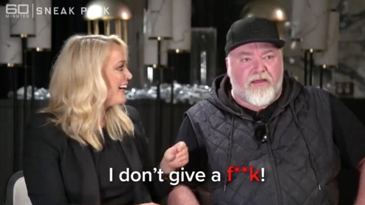 Kyle Sandilands and Jackie O on 60 Minutes. Picture: 60 Minutes/Channel 9