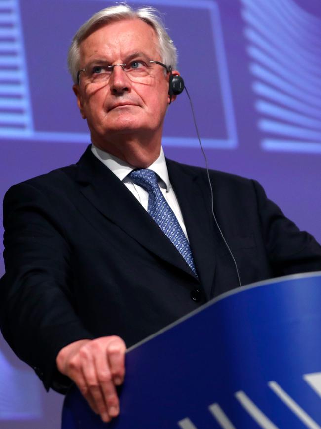 Michel Barnier. Picture: AFP