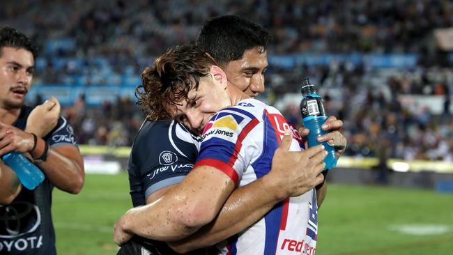 Kalyn Ponga was strong on his injury return against his old club. Picture: Alix Sweeney