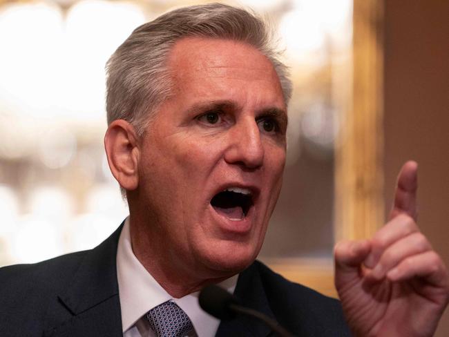 House Speaker Kevin McCarthy has made a breakthrough deal with the Democrats. Picture: Getty Images via AFP