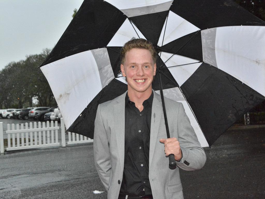 Justin James at Wilsonton State High School formal at Clifford Park Racecourse, Wednesday, November 13, 2024. Picture: Tom Gillespie