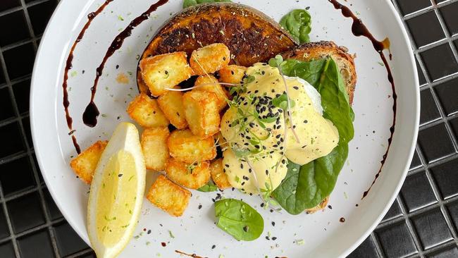 Pumpkin benedict at Hey Joe Coffee &amp; Co. Picture: Facebook