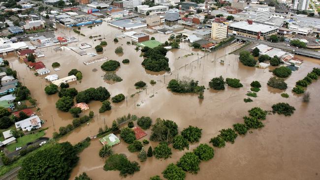 Tens of thousands of homes were flooded during the 2011 event. Picture: Rob Williams/The Queensland Times