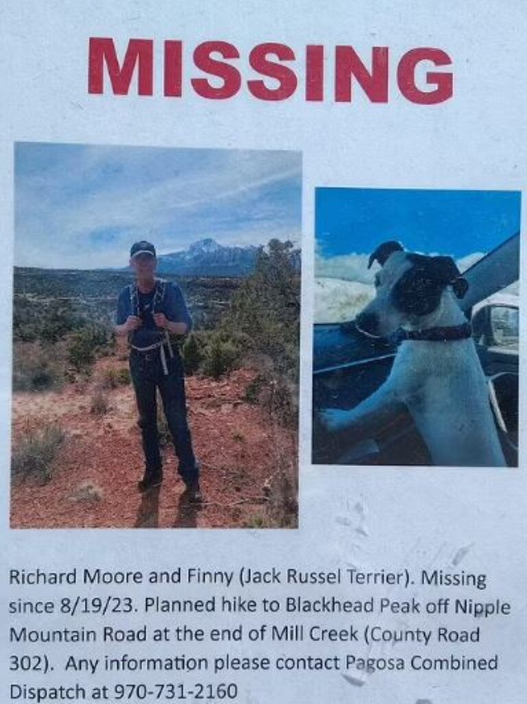 Dog Found Alive Beside Body Of Missing US Hiker Rich Moore | The Weekly ...