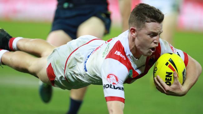Jai Field in action for the Dragons. Pic Darren England.