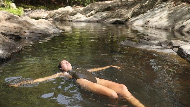 Ahhhh... the Currumbin Rock Pools on the Gold Coast. Pic Peter Wallis