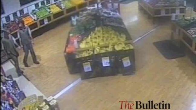 Fugitives caught on supermarket CCTV