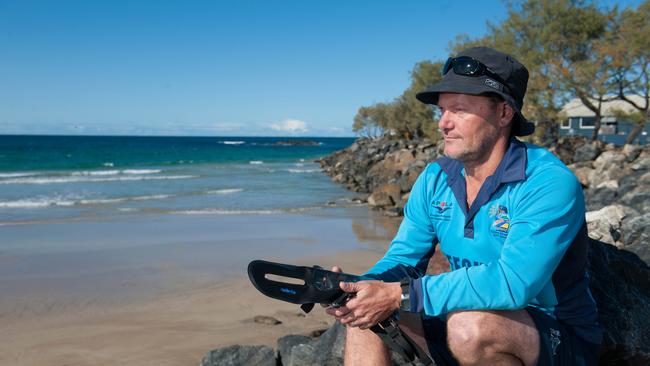 President of the Australian Professional Ocean Lifeguard Association Greg Hackfath. Photo Trevor Veale / Coffs Coast Advocate