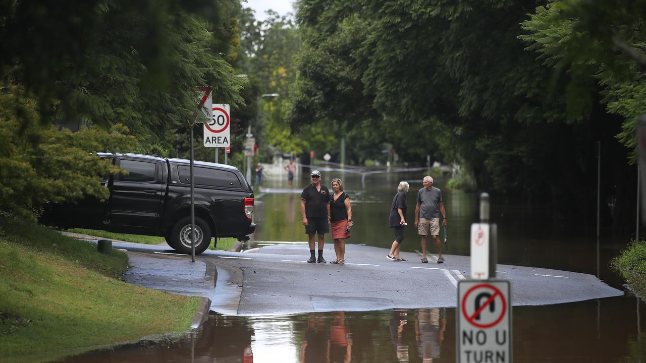 Sydney’s burst of wet weather has wreaked havoc on their roads. Picture: NCA NewsWire / David Swift.