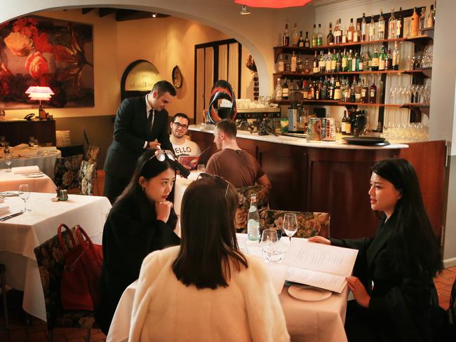Sunday Telegraph restaurant food review, Buon Ricordo in Paddington. Picture: Toby Zerna