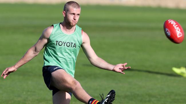 Andrew McPherson scored 76 KFC SuperCoach points on debut. Picture: Sarah Reed