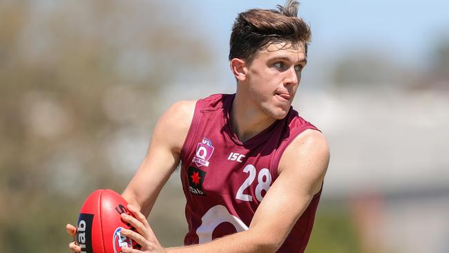 Liam Hude was a member of the Brisbane Lions academy and hopeful of being drafted but was unsuccessful.