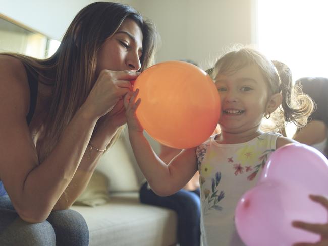 Yep, the humble balloon — sold in packs for as little as $2 — could make your family trip a whole lot easier. Picture: iStock