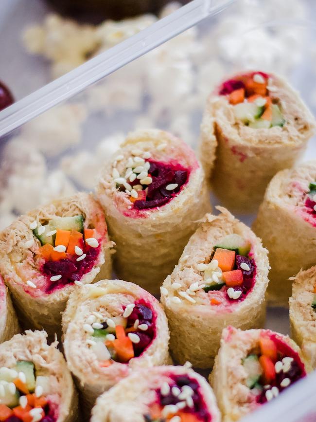 Sushi sandwiches by Courtney Roulston from For the Love of Bread by Red Kite. Photo: Freya's Nourisment.