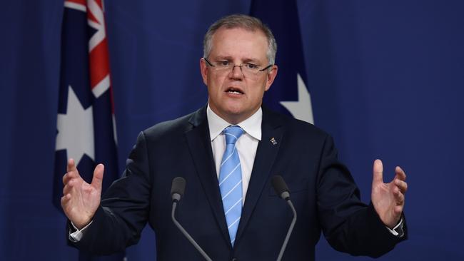 Scott Morrison has called on Victorian Premier Daniel Andrews to release details of an agreement he signed with China. Picture: AAP