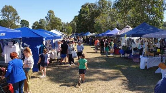 The Tansey Markets opened for the first time this morning and were the brainchild of Shailer Park dad Shayne Western, aka Steve IrBIN.