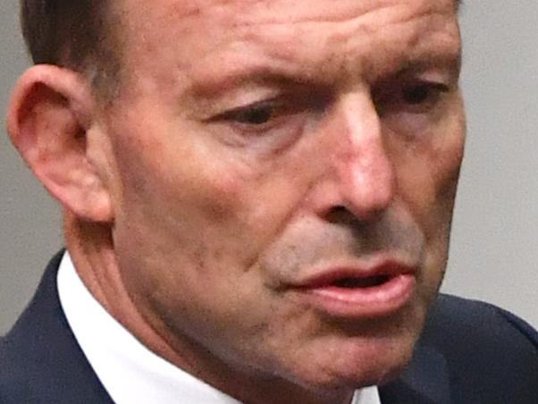 Former prime minister Tony Abbott during Question Time in the House of Representatives at Parliament House in Canberra, Monday, September 11, 2017. (AAP Image/Mick Tsikas) NO ARCHIVING