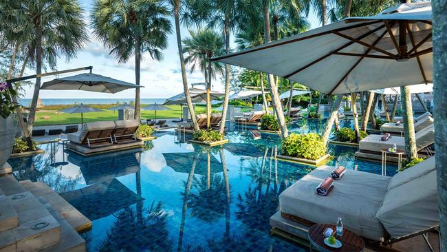 Main resort pool at Anantara Mai Khao Phuket Villas.