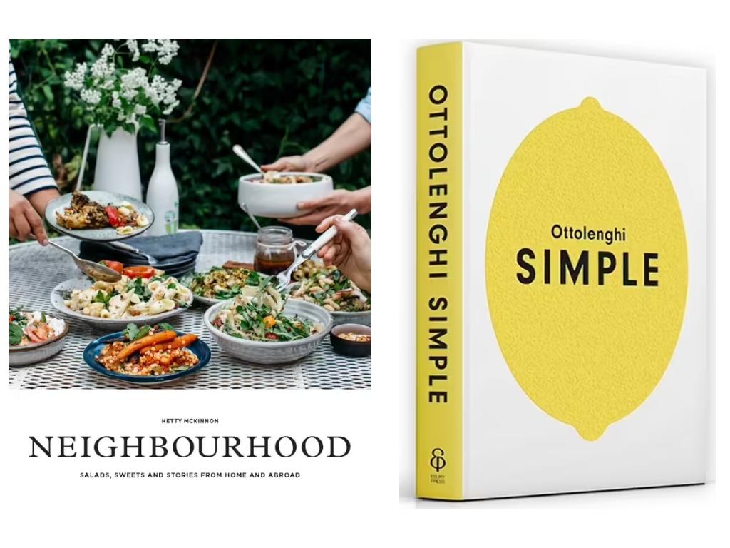 Neighbourhood: Salads, Sweets and Stories From Home and Abroad, Ottolenghi SIMPLE. Picture: Booktopia.