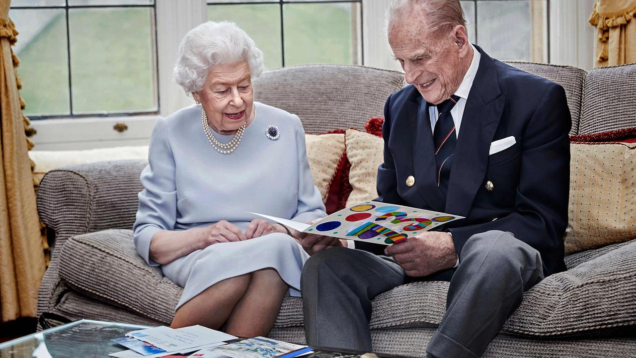 Queen Elizabeth II and Prince Philip, Duke of Edinburgh in their 73rd anniversary portrait. Picture: Chris Jackson/Buckingham Palace/AFP