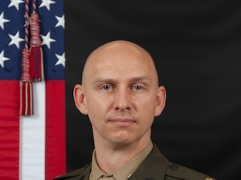 U.S. Marine Corps Major Tobin J. Lewis. Picture: Supplied