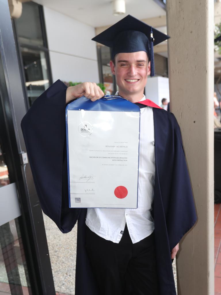 Graduate Ben Mcarthur. Picture: Mark Wilson