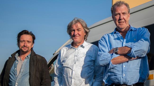Richard Hammond, James May and Jeremy Clarkson have rebooted their beloved show which debuted on Amazon Prime, signalling the video streaming service's global arrival. Picture: Stefan Heunis