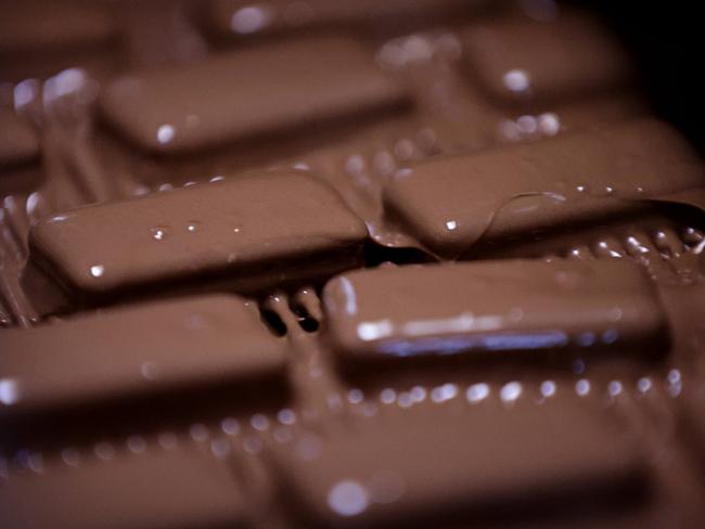 Inside Arnotts Tim Tam factory in Huntingwood. Picture: Adam Yip