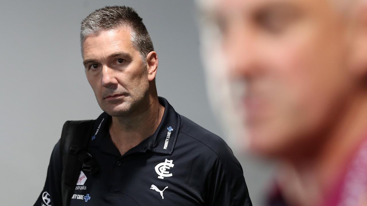 Former Carlton list manager Stephen Silvagni has opened up on his “messy” exit. Picture: Michael Klein