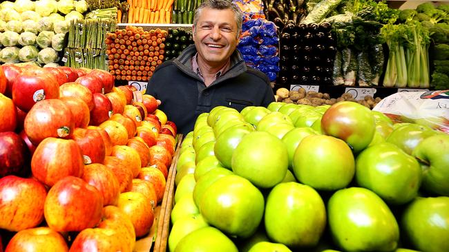 Nick Nikitaras at the West Hobart store. Picture: SAM ROSEWARNE