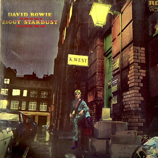 David Bowie’s 1972 album The Rise and Fall of Ziggy Stardust and the Spiders from Mars.