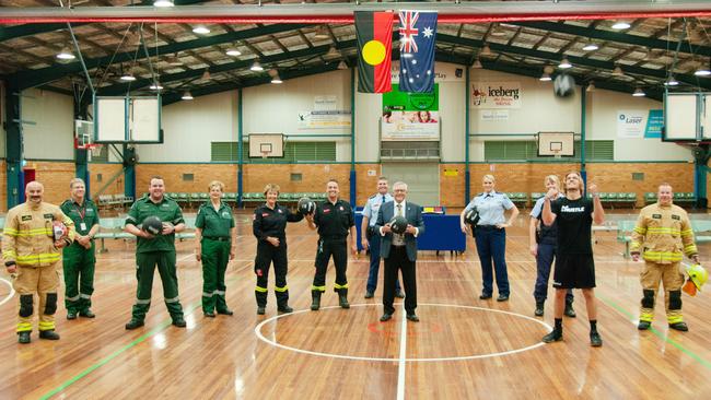 Coffs Harbour's emergency service workers will battle out on the basketball court in the inaugural Ball Against Domestic Violence event on July 3.