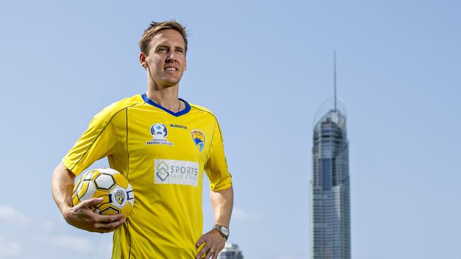 Former Socceroo Michael Thwaite has returned to Gold Coast United. Picture: Jerad Williams