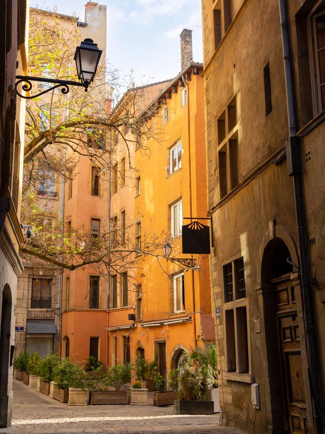 The old town of Lyon.