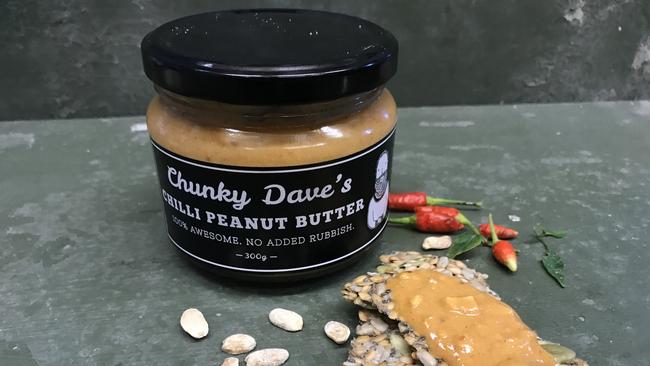 Chunky Dave’s peanut butter.