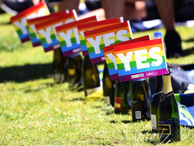 The ‘yes’ campaign pulled in 61.6 of all voters. Picture: AAP Image/David Moir